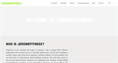 Desktop Screenshot of jeromefitness.com