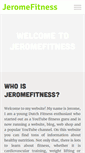 Mobile Screenshot of jeromefitness.com